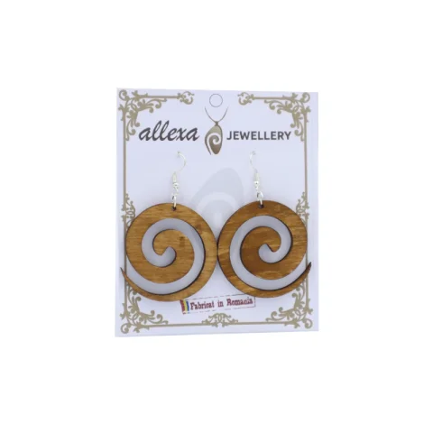 Cercei Allexa Jewellery wood