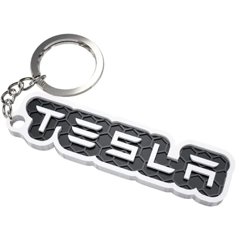 Breloc cu logo-ul TESLA , Design Fagure
