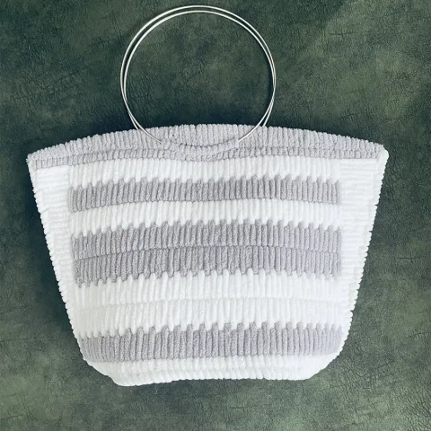 Geantă handmade “Puf de vară”