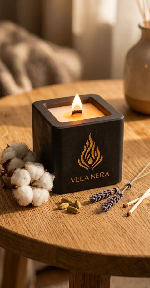 Lumanari Vela Nera Cub