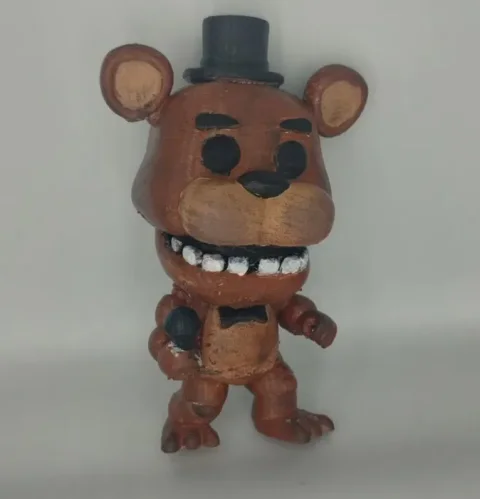 Figurină Freddy Fazbear printată 3D