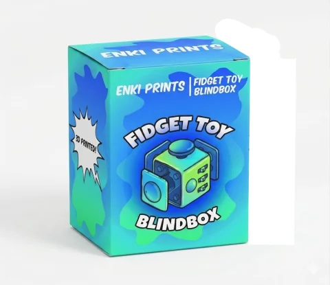 Fidget Toy Blind box mystery box Printat 3D