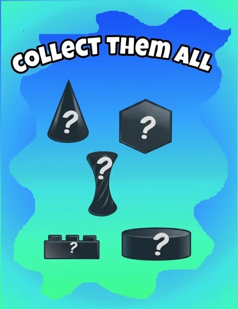 Fidget Toy Blind box mystery box Printat 3D