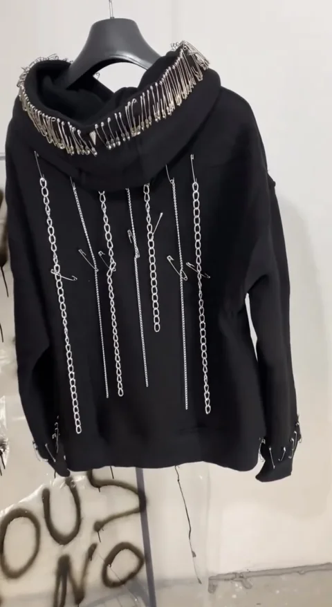 Hanorac unisex lanturi